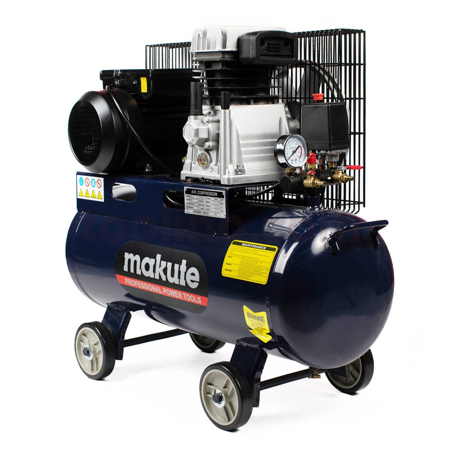Compresseur d'air 50L 5HP 8bar Makute