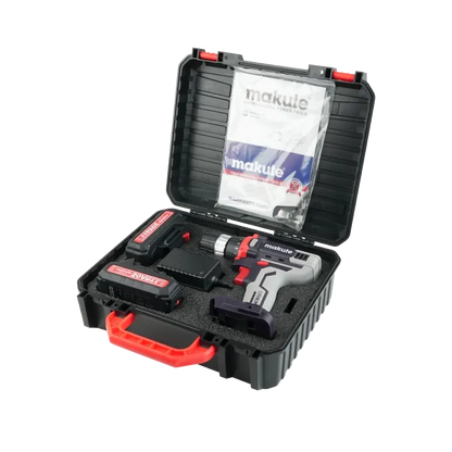 Visseuse perceuse sans fil 20V 2 batteries Makute