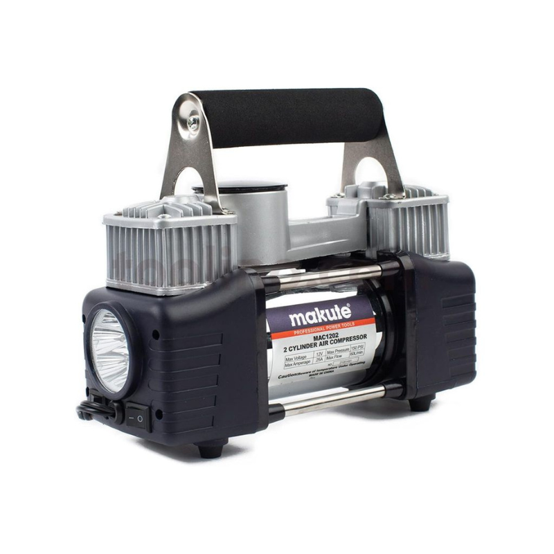 Compresseur d'air 2 cylindres 150 PSI Makute