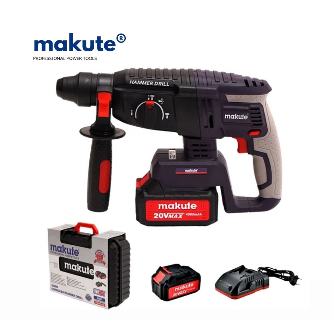 Marteau perforateur sans fil 20V 2 batteries Makute