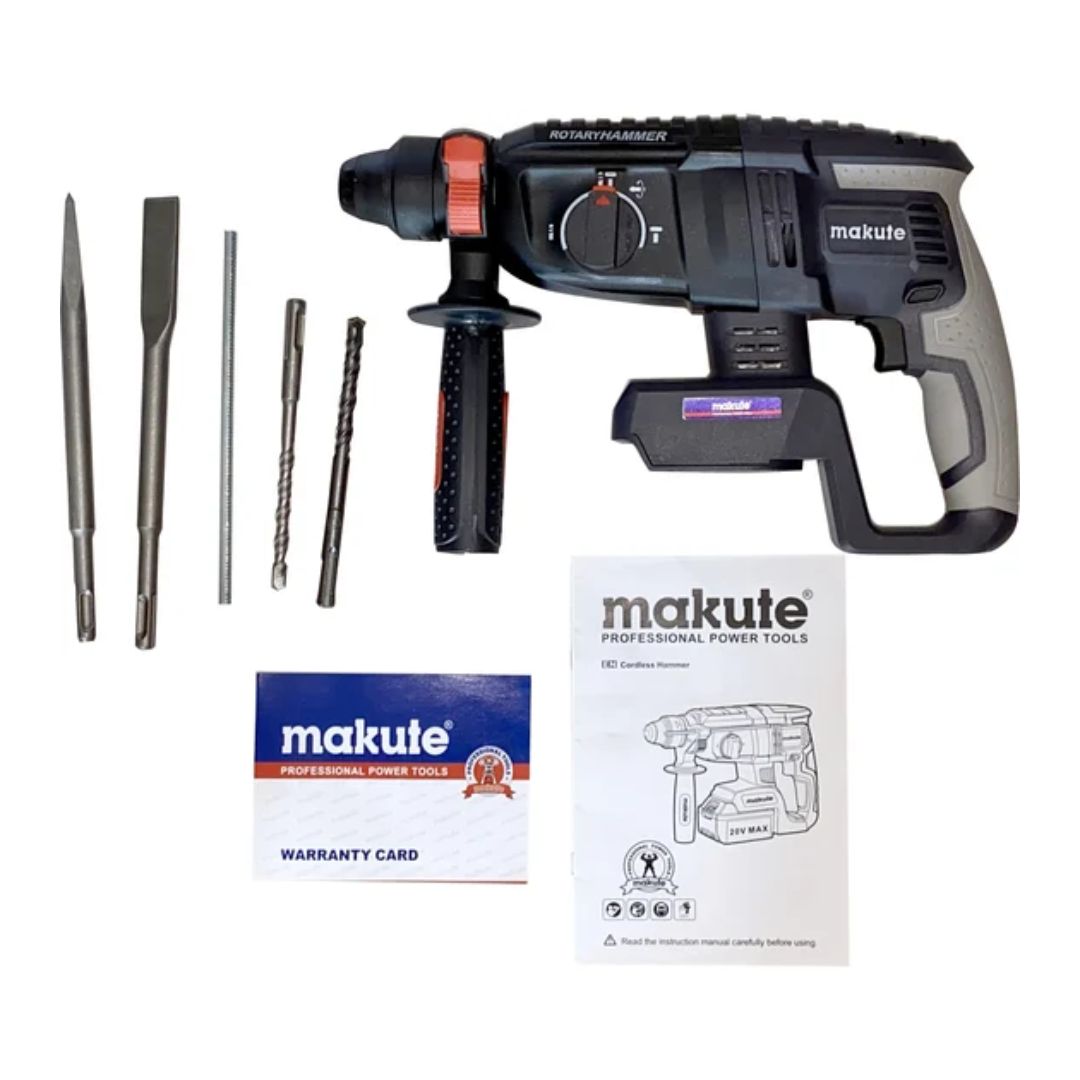 Marteau perforateur sans fil 20V 2 batteries Makute