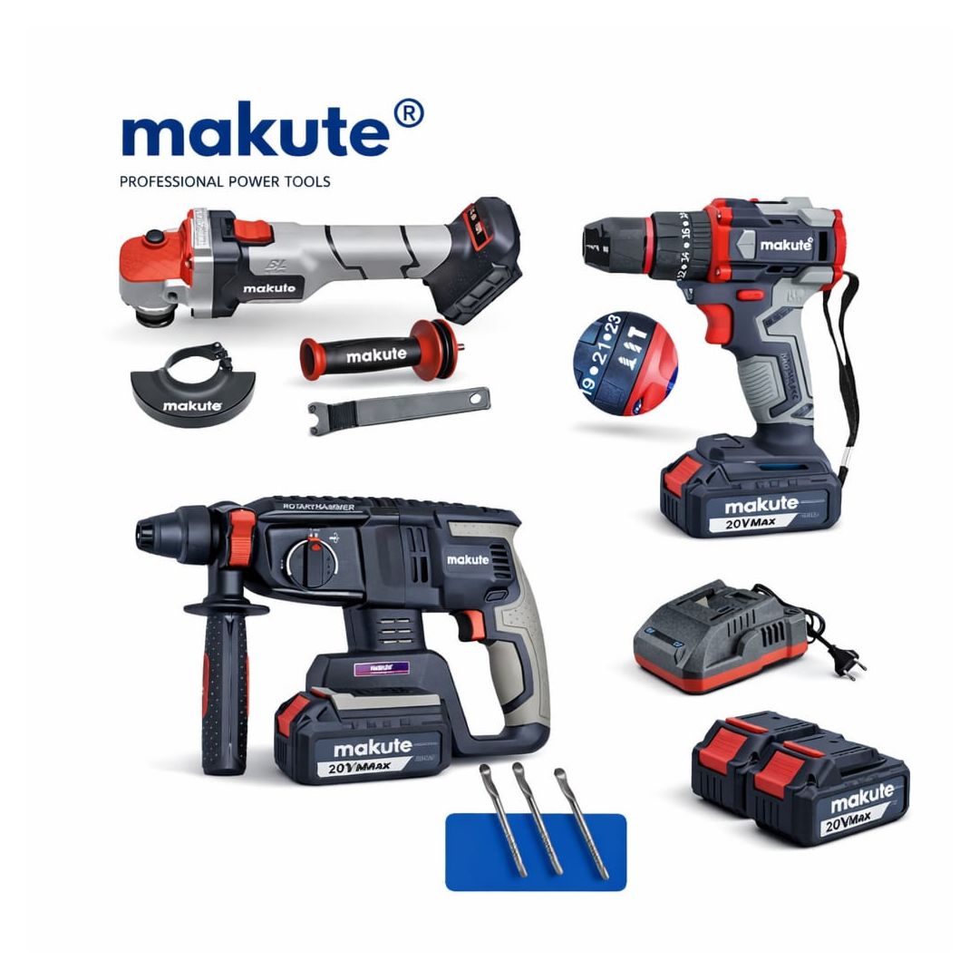Kit combiné sans fil 3 outils 20V Makute
